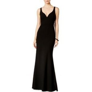 Jill Stuart Black Sweetheart Empire Waist Gown
